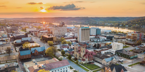 City of Huntington Skyline